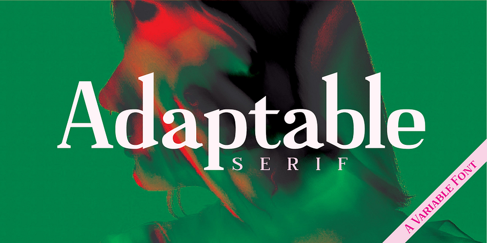 Adaptable Serif Regular family preview