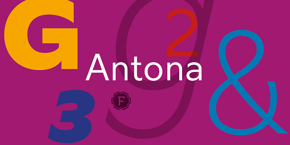 Antona Regular family preview