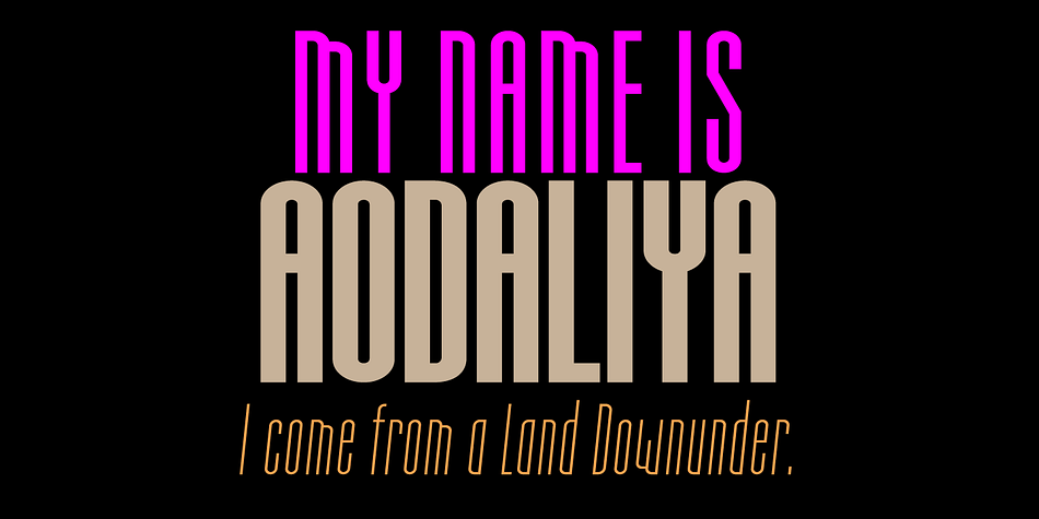 Aodaliya Black family specimen 2