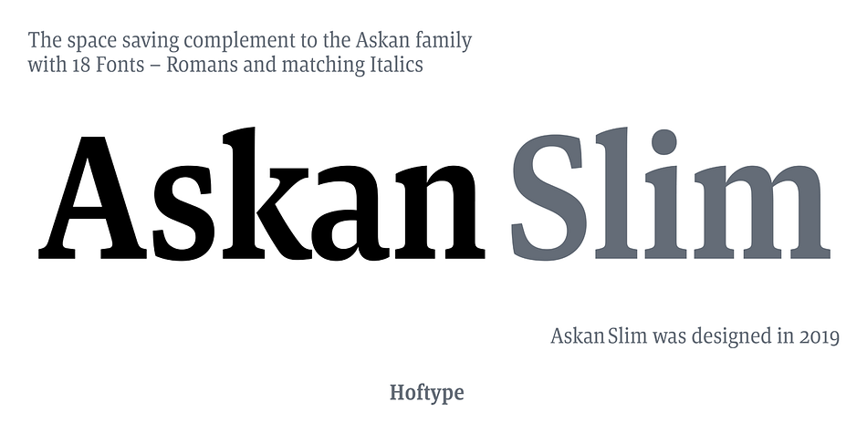 Askan Slim Light family preview