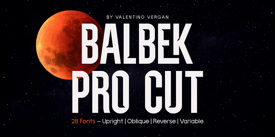 Balbek Pro Cut Bold family preview