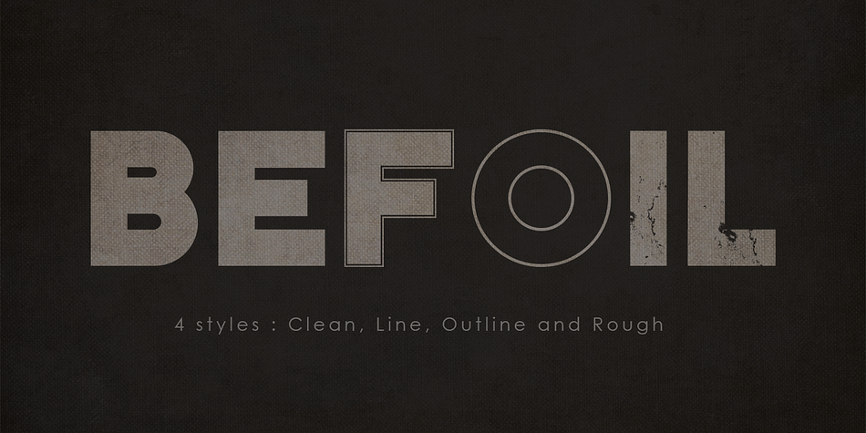 BEFOIL LINE Regular family preview