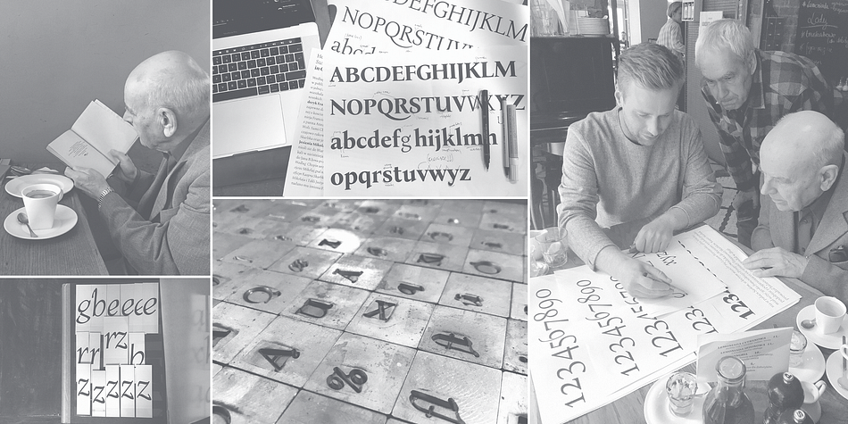 Bona Nova Text Italic family specimen 2