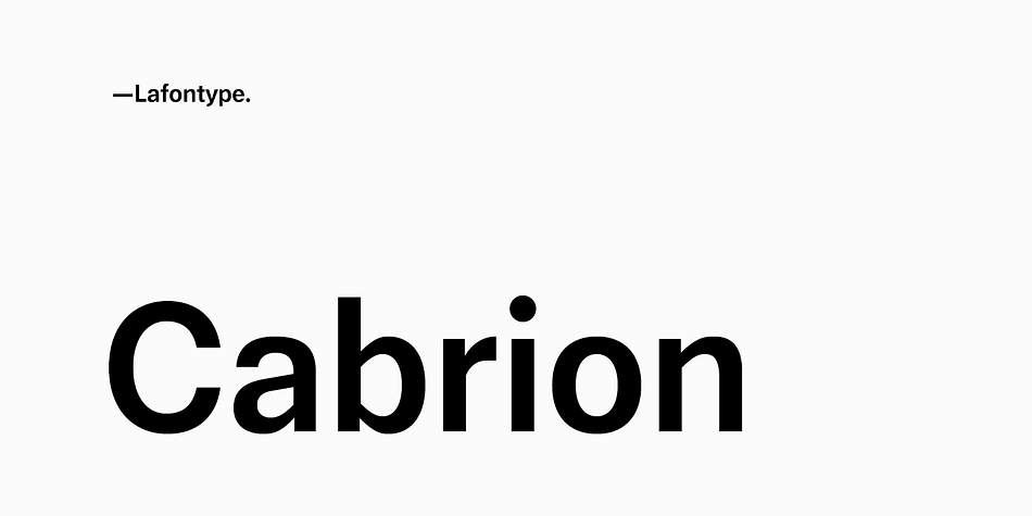 Cabrion Light family specimen 1