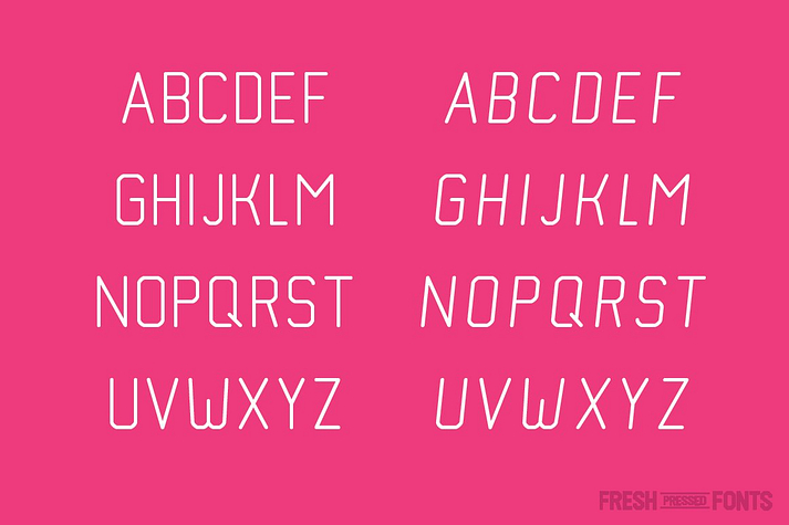 Calvaux Italic family specimen 2
