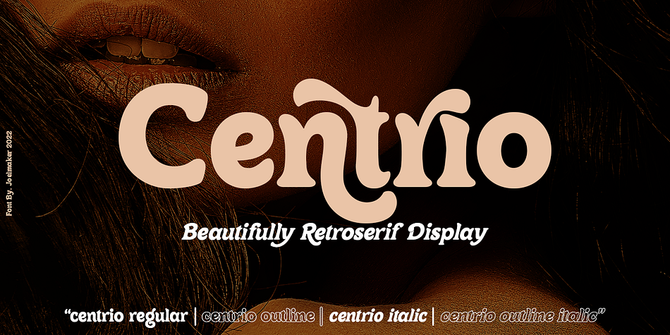 Centrio Regular Outline family specimen 1