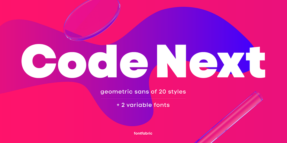 Code Next Extra Bold family specimen 1