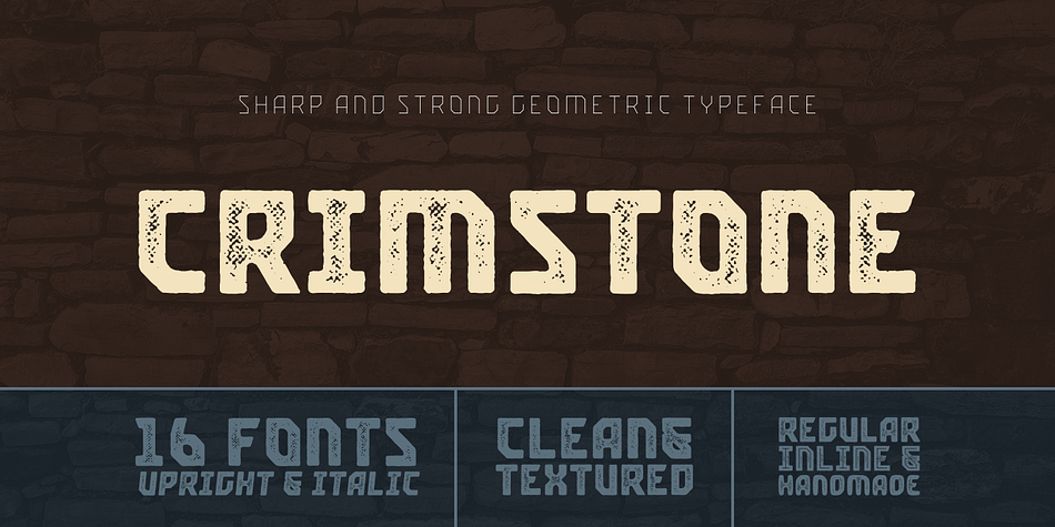 Crimstone Rounded Italic family preview