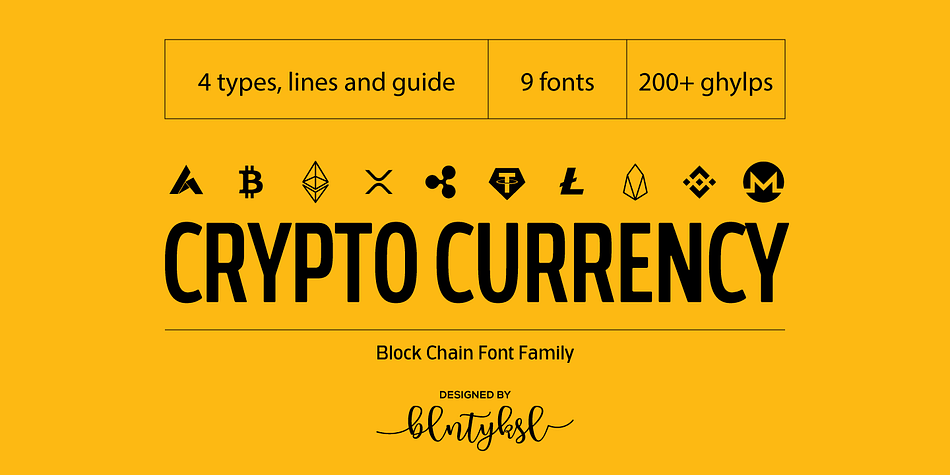 Cryptocurrency No.00 Guide Map family specimen 1