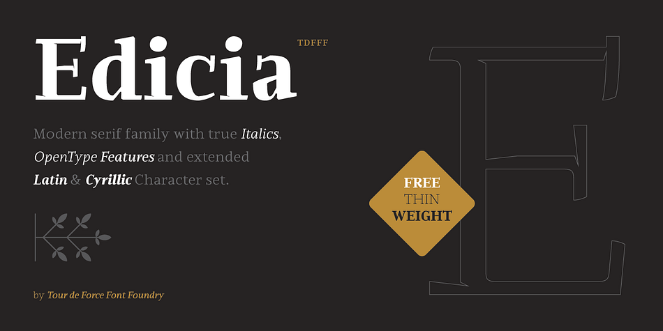 Edicia Thin family specimen 1