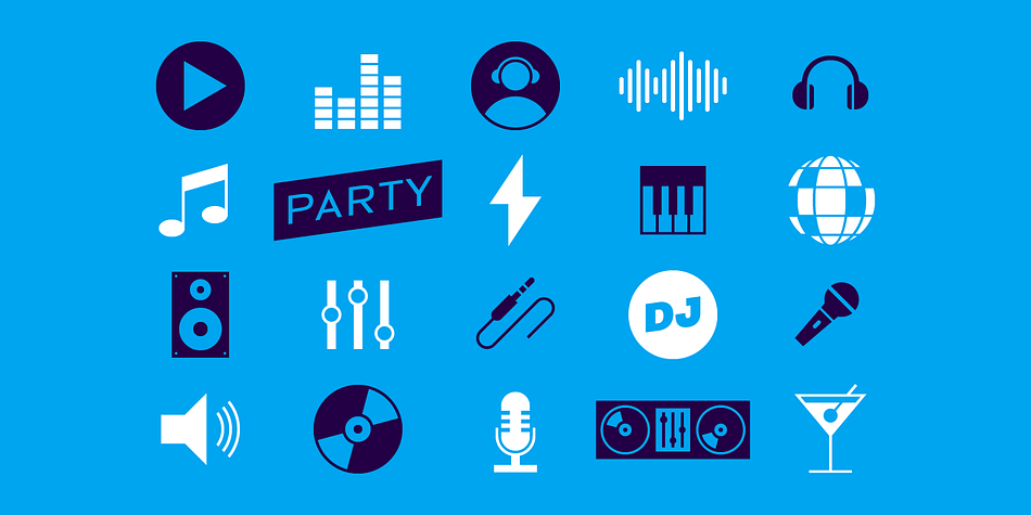 Electronica Display Inline family specimen 2