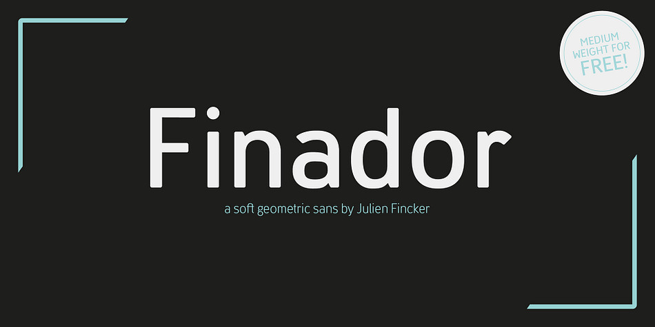 Finador Medium family preview