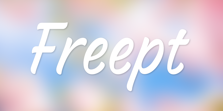 Freept Regular family specimen 1