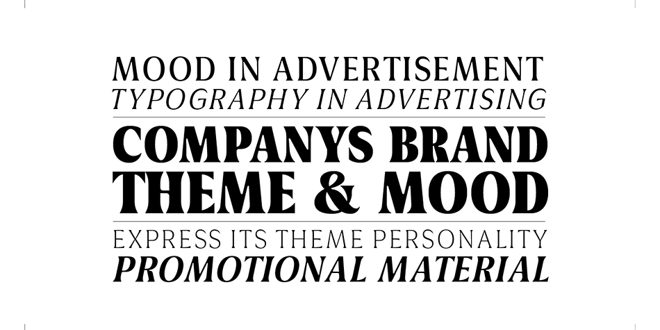 Griggs Serif Thin Slnt family specimen 2