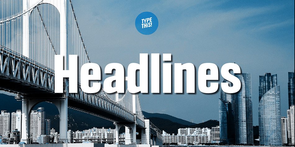 Headlines Unicase C Bold Italic family preview