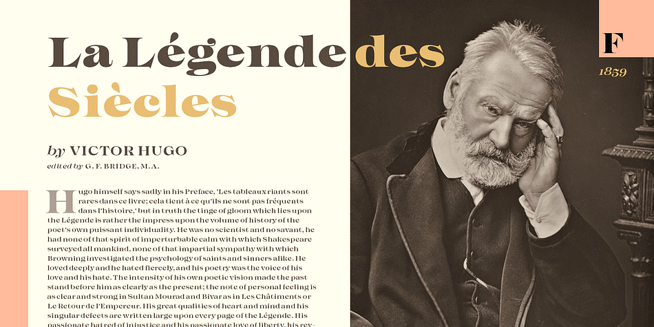 Imagist Light Italic family specimen 2