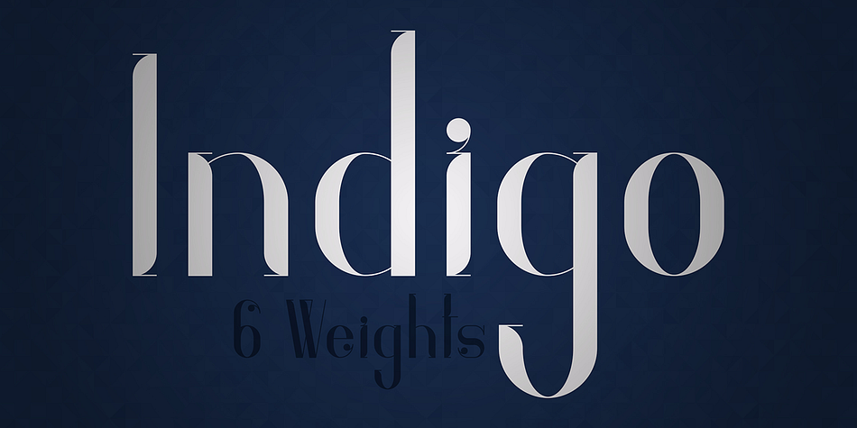 Indigo Light family specimen 1