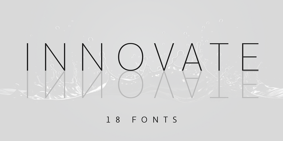 Innovate Light family specimen 1