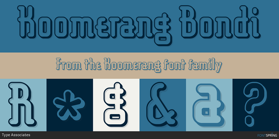 Koomerang Bondi family specimen 2