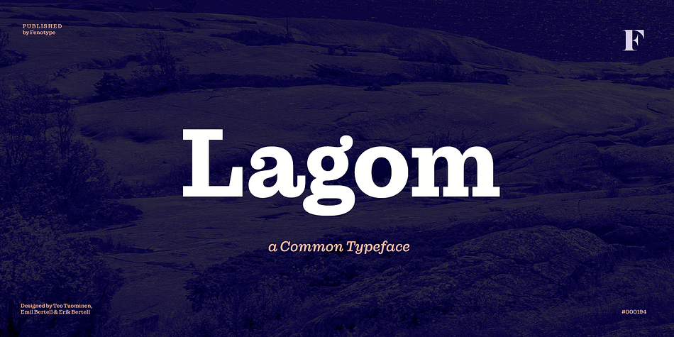 Lagom Light family preview