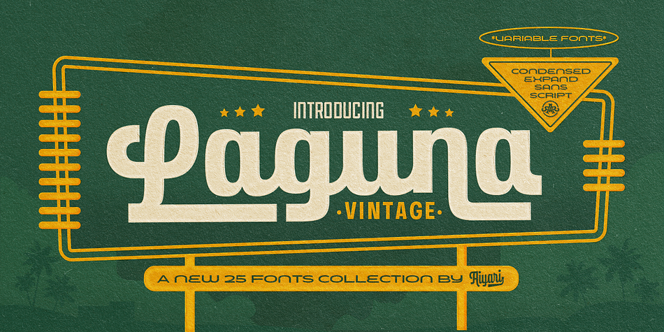 Laguna Vintage Block Medium family specimen 1