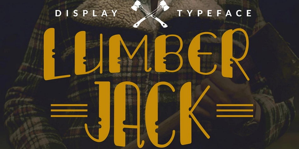 Lumberjack Family Italic family preview