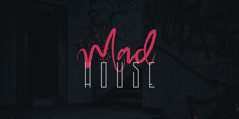 Madhouse - Font Duo Mad House Sans Bold family specimen 1