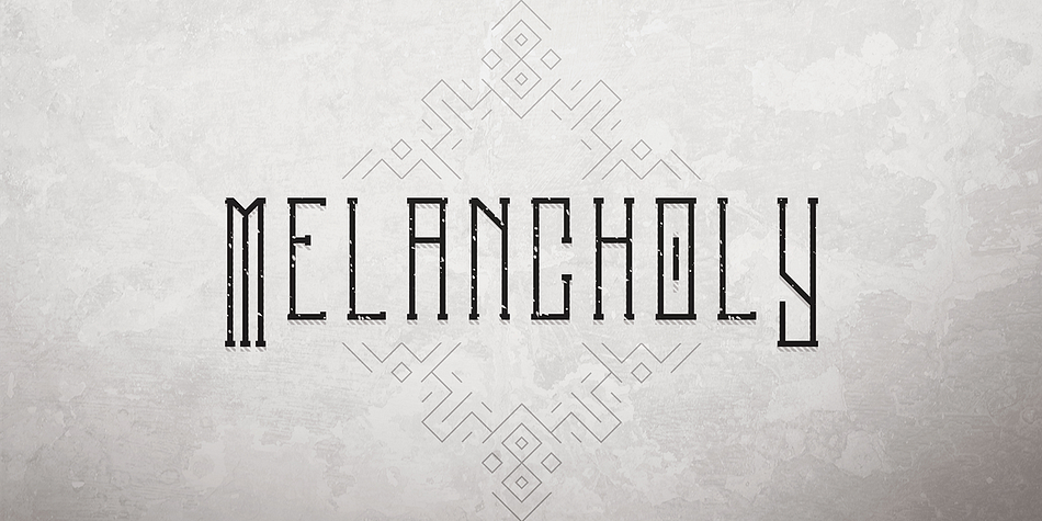 Melancholy Lines family specimen 1