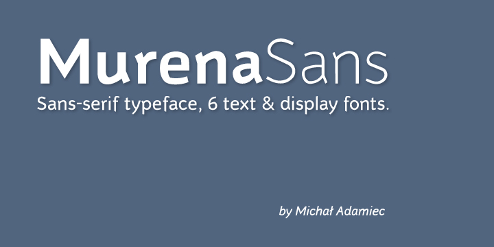 Murena Bold Italic family preview