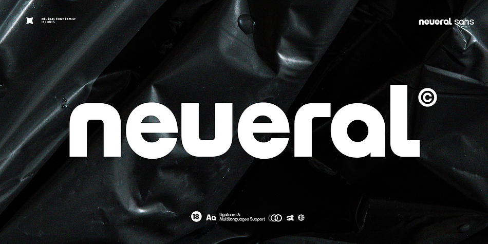 Neueral Extra Light Italic family specimen 1