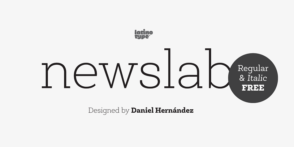 Newslab Regular family preview