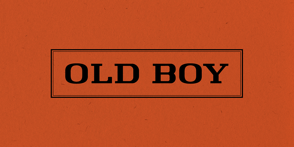 OldBoy Regular family specimen 1