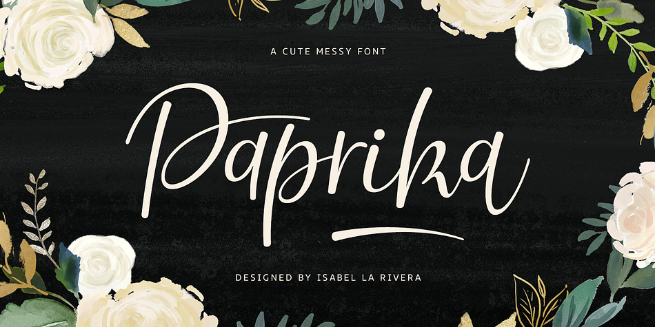 Paprika Extras Regular family specimen 1