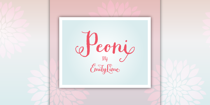 Peoni  Patterns family specimen 1