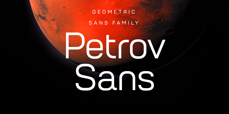 Petrov Sans Book family specimen 1