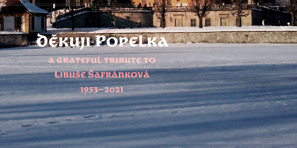 Popelka Regular family specimen 2