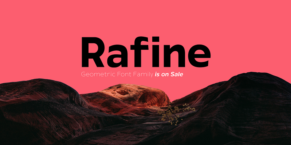 Rafine Semi Bold family preview