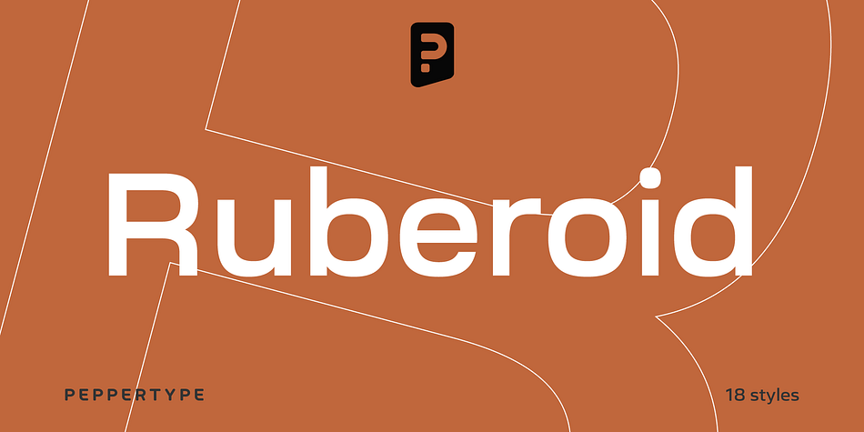 Ruberoid Ultra Light family specimen 1