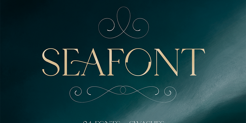 Seafont Regular 2 family specimen 1