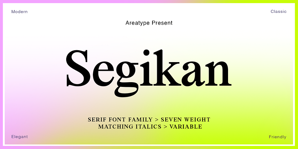 Segikan Light family specimen 1