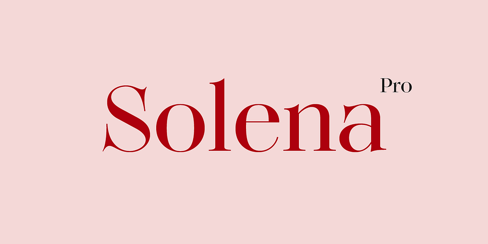 Solena Pro Light family specimen 1