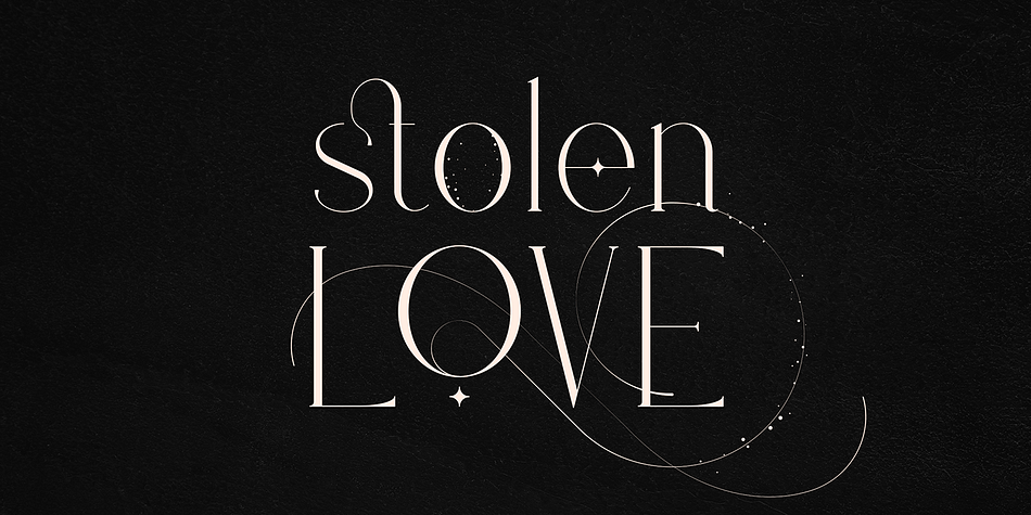 Stolen Love Rough family specimen 1