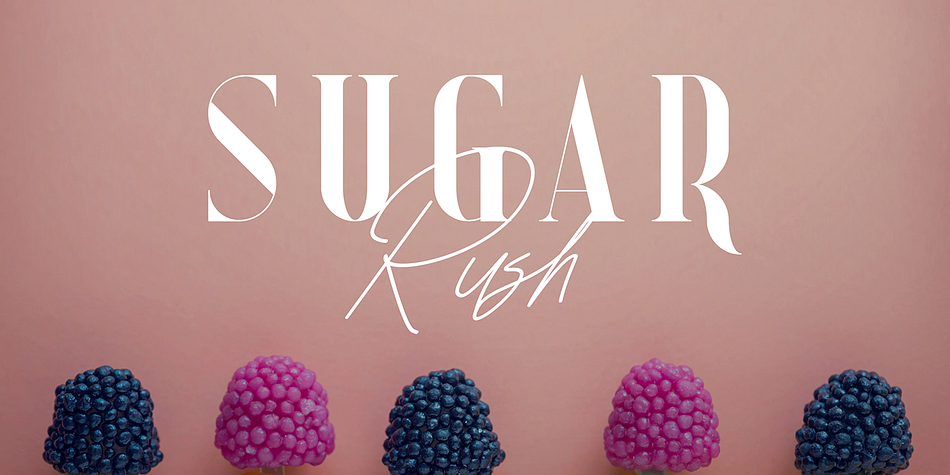 Sugar Spice - Font Duo Rough family specimen 2