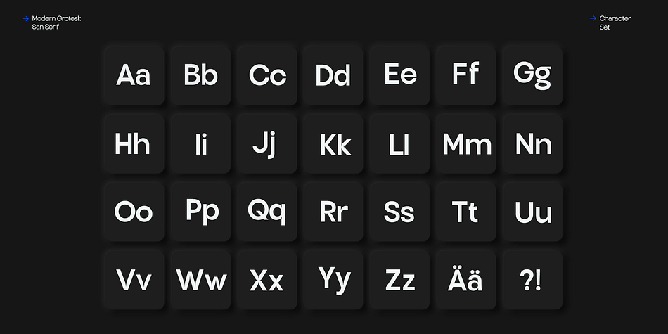 TBJ Endgraph Essential Bold Italic family specimen 2