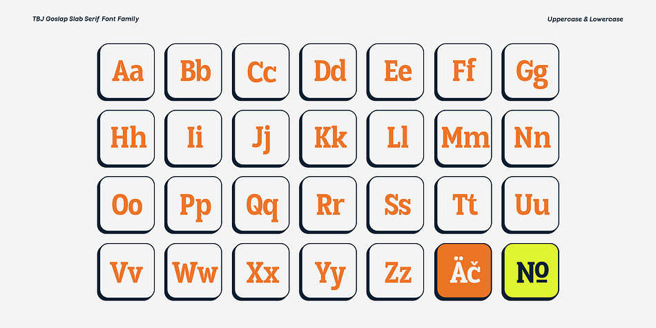 TBJ Goslap Text Extra Bold family specimen 2