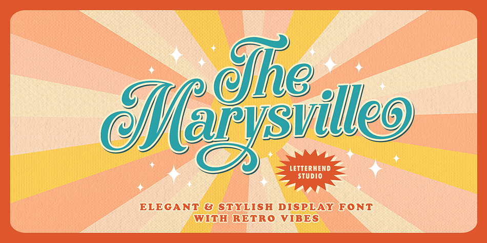 The Marysville Regular family preview
