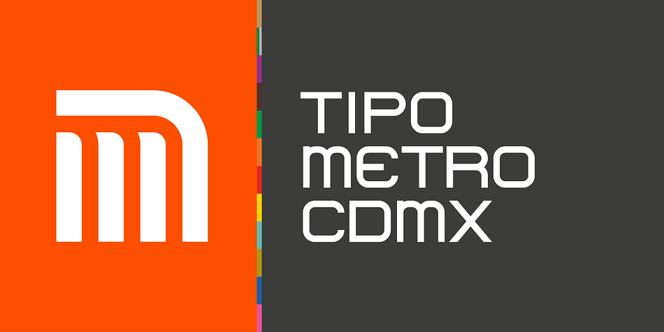 Tipo Metro CDMX Bold family specimen 1