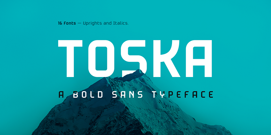 Toska Extra Bold family preview