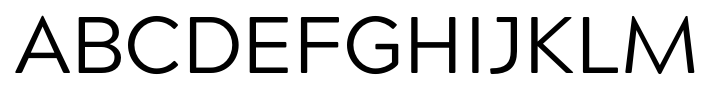 Acherus Grotesque Regular font specimen