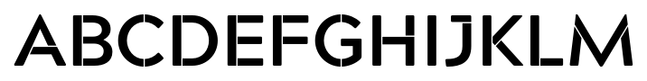 Acherus Militant 1 Bold font specimen